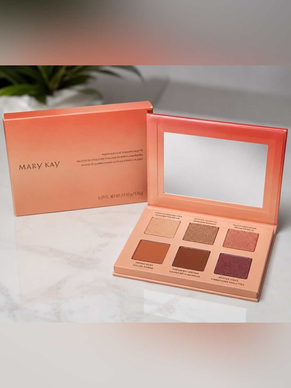 NEW Mary Kay Warm Hues Eyeshadow Palette Limited Edition NIB Warm Neutral Shades